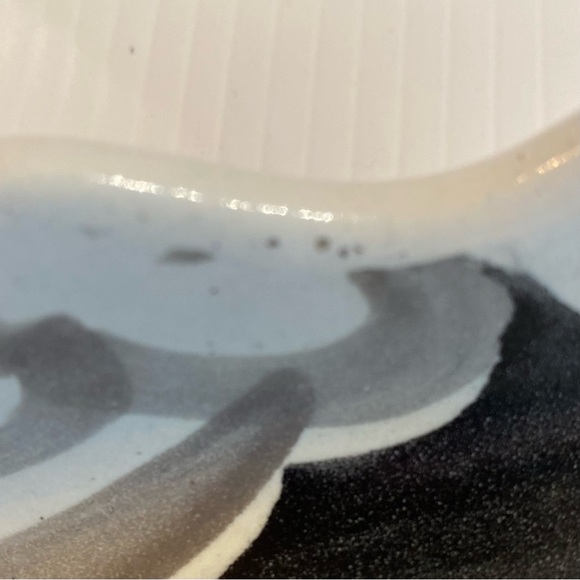 Vintage Fioriware Scalloped Edge Oval Tray Dish Hand Painted 17x8.5 - Picture 7 of 10